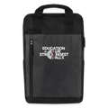EDUCATION IS OUR STRONGEST ALLY - heather dark gray/black