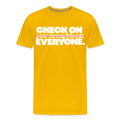 CHECK ON EVERYONE - sun yellow